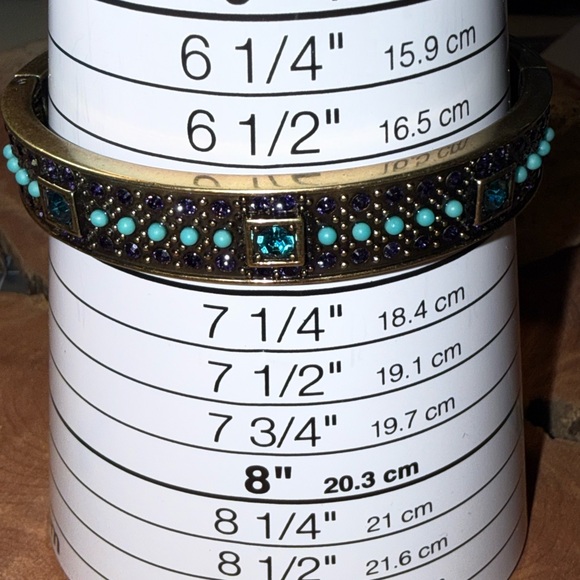 2 Stackable HEIDI DAUS Rhinestone Bracelets - Picture 10 of 10